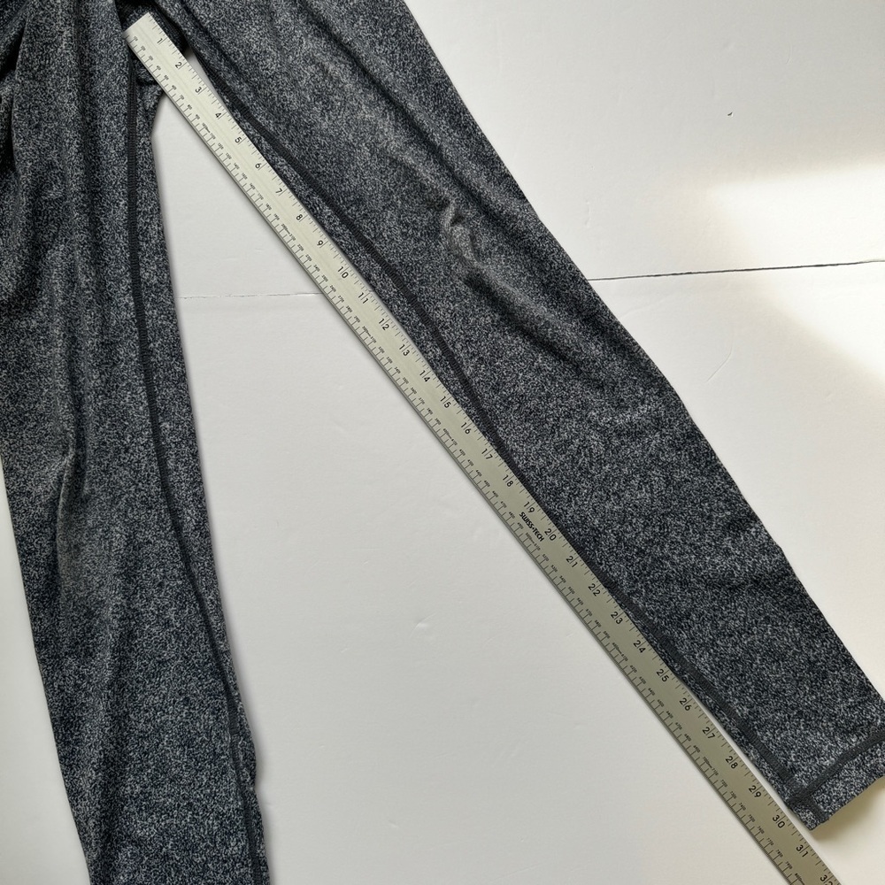 Lululemon High Times Pant Rio Mist White Black Leggings Stretchy Athletic Sz 6 - Picture 7 of 14